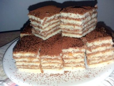 Prăjitura Caraiman, rețeta originală de pe vremea mamei. Foarte fină și cremoasă