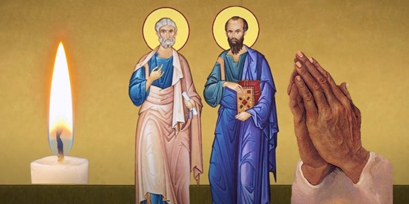 Rugăciune către Sfinții Apostoli Petru și Pavel. Dezleagă de tot răul până la al nouălea neam