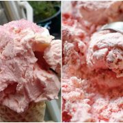 Înghețată de pepene roșu făcută în casă, cu lapte condensat. Rețeta UȘOARĂ